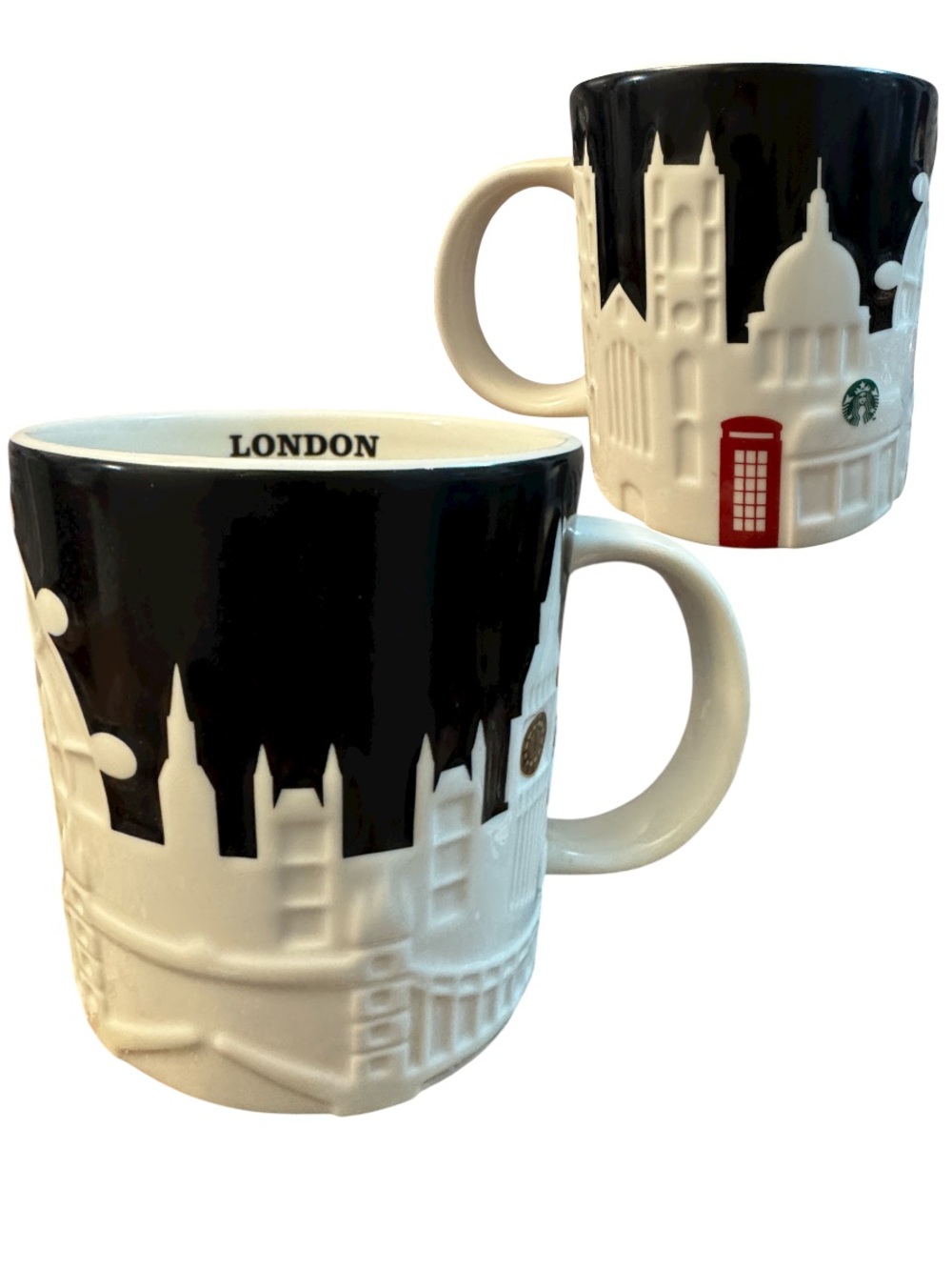 Starbucks 3D Relief Collectors Series London City Coffee Mug